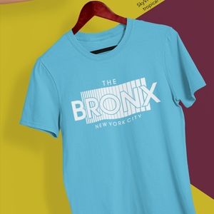 Mens Short Sleeve T-shirt - Color Tropical Blue